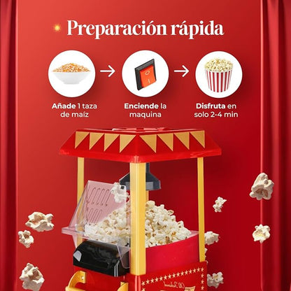 Máquina de palomitas vintage- POPCORN VINTAGE™