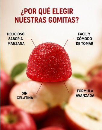 Suplemento gummies de vinagre de manzana- apple cider™